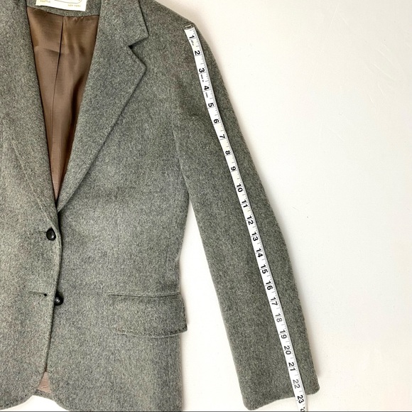 Vintage NOR’WESTER Grey Blazer. Petite/Juniors (vintage) 11/12. EXCELLENT! - Picture 9 of 11